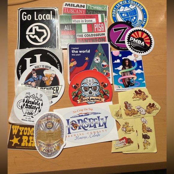 Zombie, Christmas, Arizona Rare Hard to Find Dutch Bros Stickers Mystery Bundle - Picture 16 of 16